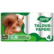 Talouspaperi serla 4 pack - WC-paperit ja talouspaperit - 6414301080274 - 1