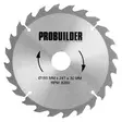 ProBuilder sirkkelin terä 185mm - Sirkkelinterät - 5709386169084 - 1