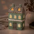 Keraaminen talolyhty joulusisustukseen - Talolyhdyt - 6410416586304 - 2