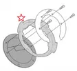 Tanklock kiinnike R1200GS 08-12 - Moottoripyörän laukkujen kiinnityssarjat - 6438471336344 - 2