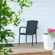 musta terassituoli - Terassikalusteet - 5714988053914 - 2