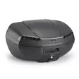 Topcase Givi E45 Triple Black 45L - Moottoripyörän laukut - 8019606356864 - 2