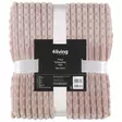 Lämmin flanelli fleece viltti luumu - Torkkupeitot ja sisustushuovat - 6410413339774 - 3