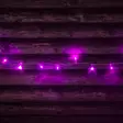 violetti led-valoketju ulkokäyttöön, kirkas johto - Valoketjut ulko- ja sisäkäyttöön - 6410416004914 - 2