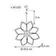 Led valokoriste vuokko - Valokoristeet - 6435200306784 - 3