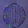 Värikäs led valopallo 30cm 160led finnlumor - Led-valopallot - 6410416310534 - 1