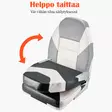 Vevor veneen nahkapenkki taittuva - Veneen istuimet ja istuintarvikkeet - 6438471350654 - 6