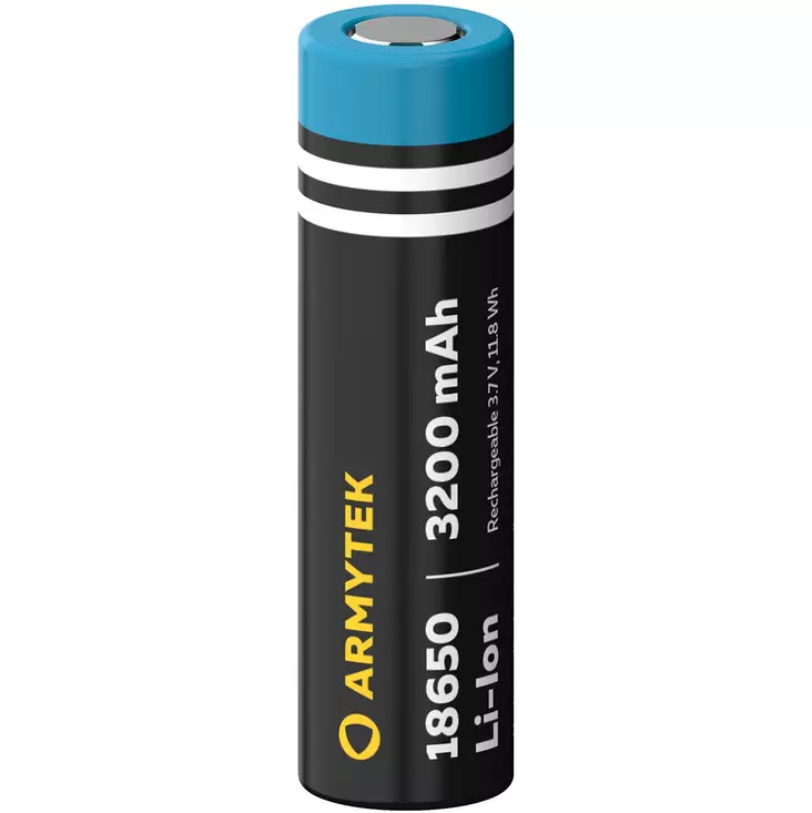 armytek akku 18650 3200 mAh - Ladattavat paristot ja akut - 6957713002514 - 1