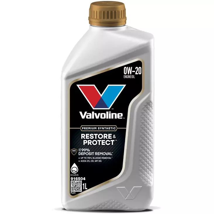Valvoline restore & protect 0w 20 1l - Auton moottoriöljyt - 8710941031774 - 1