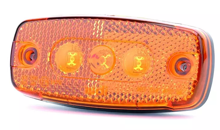 keltainen äärivalo 12V - Peräkärryn äärivalot ja polttimot - 6438168094694 - 1