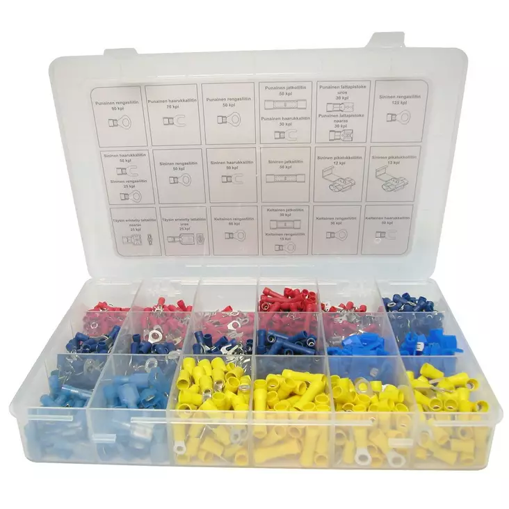 Abikoliitinsarja 1000-os Gigapack sähköliitinsarja 12-24V - Abikot - 6418914709744 - 1