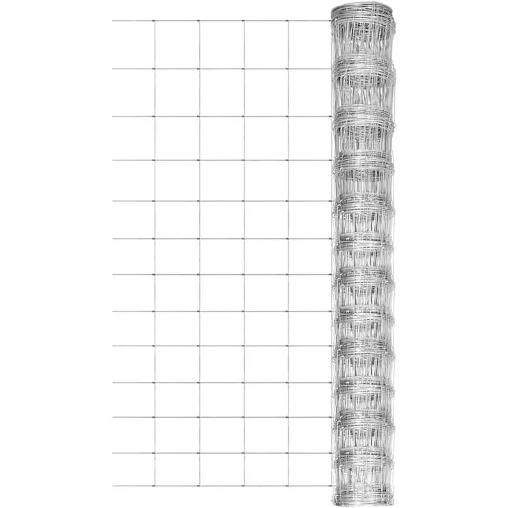 riista-aitaverkko galvanoitu teräs 2m 50m - Aitaverkot ja koiraverkot - 6438168111544 - 1