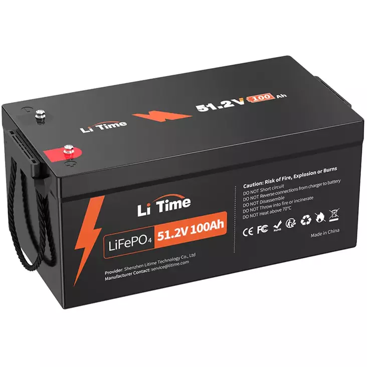Litime lifepo4 100ah akku 48v aurinsähköjärjestelmiin - LifePO4-akut - 6438471346794 - 1