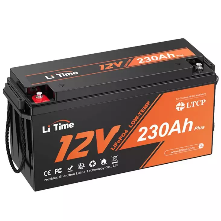 Akku lifepo4 230ah 12v 2944wh litime - LifePO4-akut - 6438471350074 - 1