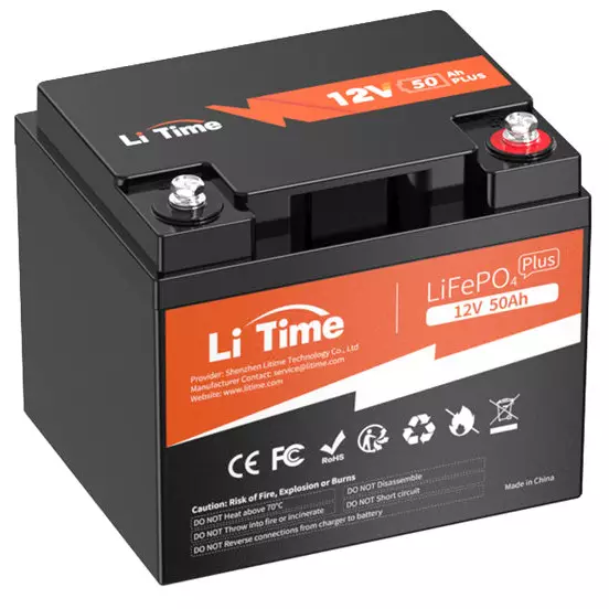 Akku life po plus 12v 50ah - LifePO4-akut - 6438471031904 - 1