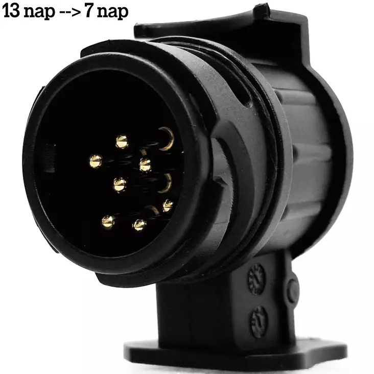 perävaunupistorasian adapteri 13-nap to 7-nap - Peräkärryn adapterit - 6438168090924 - 1