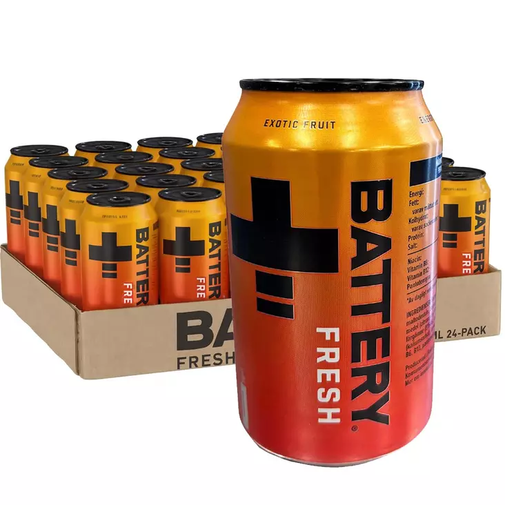 Battery fresh energiajuoma 24 pack - Energiajuomat - 6438471026634 - 1