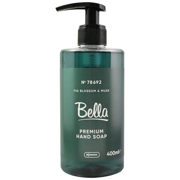 Bella nestesaippua fig blossom & musk 400 ml pumppupullossa - Käsisaippuat - 8690674001384 - 1