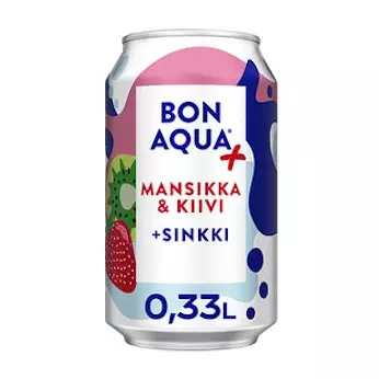 Bonaqua mansikka kiivi kivennäisvesi - Virvoitusjuomat - 6415600581714 - 1