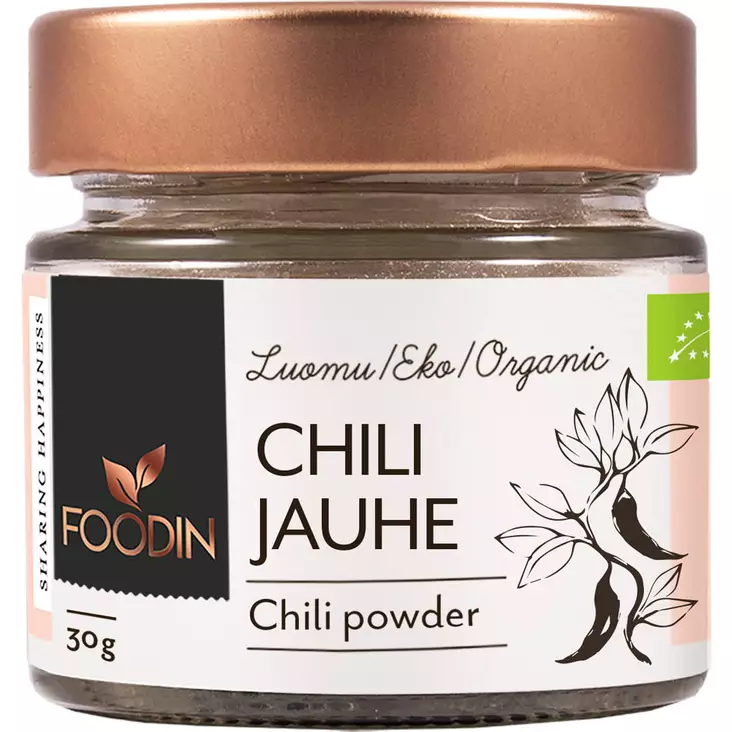 Chilijauhe 30g foodin - Mausteet - 6430051825934 - 1