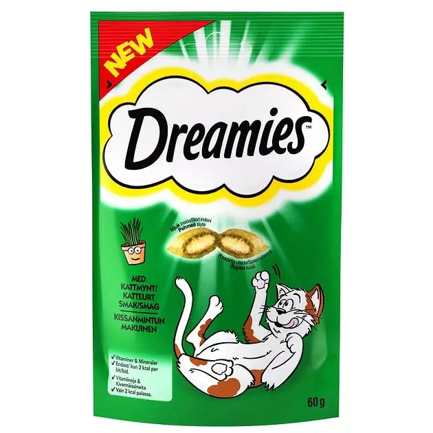 Dreamies kissanminttu herkkutyynyt - Kissan makupalat ja herkut - 5998749142394 - 1