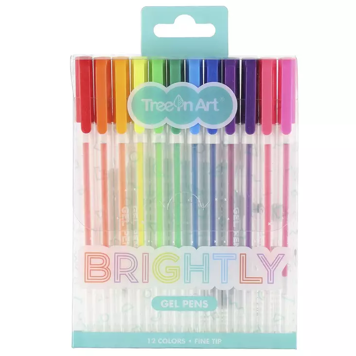 Värikkäät geelikynät - Tussit, kynät ja kynäharpit - 6410416441764 - 1