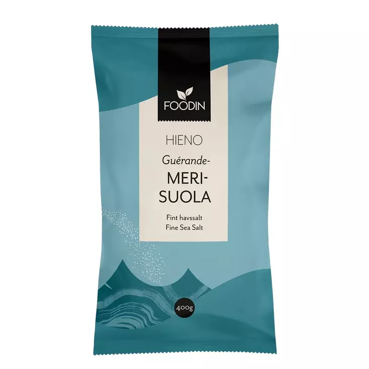 Hieno merisuola Foodin - Mausteet ja öljyt - 6430055215984 - 1