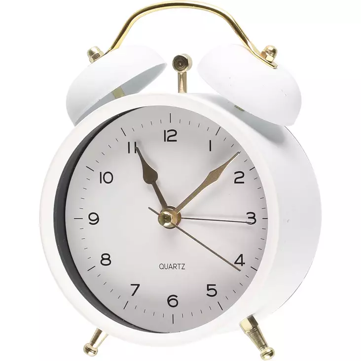 Herätyskello sweet valkoinen - Herätyskellot - 6410416351964 - 1