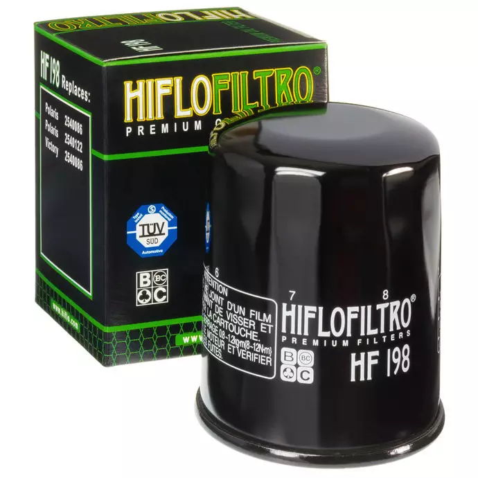 Hiflo hf198 öljynsuodatin - Crossin ja mopon öljynsuodattimet - 824225110944 - 1
