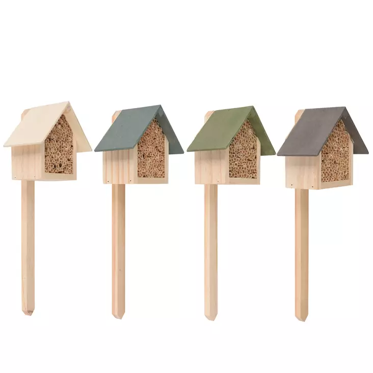 Hyönteishotelli jalalla - Lintulaudat, pöntöt ja hyönteishotellit - 8720573965064 - 1