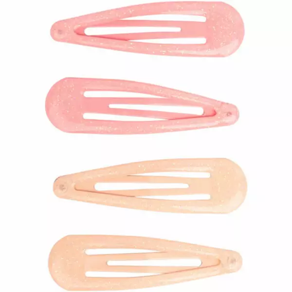 Ibero hiuspinni glitter 4kpl lasten hiuspinnit - Hiuslenkit, pinnit ja korut - 6413890042984 - 1