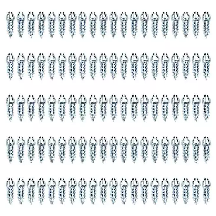Jäänasta ruuvattava 12mm 100kpl - Kengän liukuesteet - 6438471306224 - 1