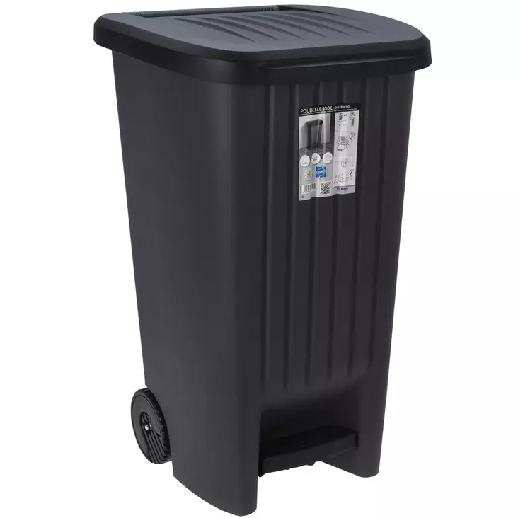 Iso jäteastia pyörillä - Roskapöntöt ja roskakorit - 3086960261474 - 1