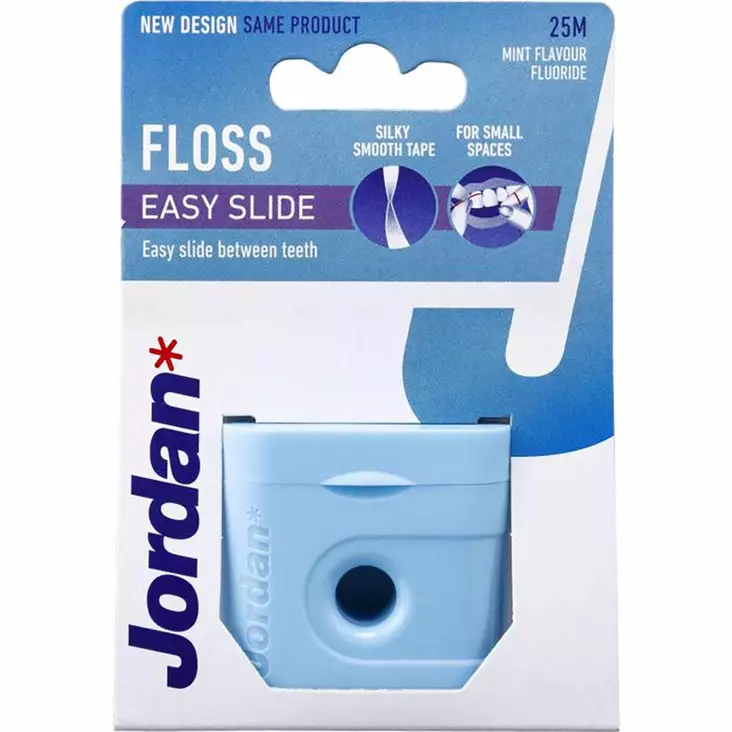 Jordan easy slide hammaslanka 25m - Muut hampaanhoitotuotteet - 7046110052594 - 1