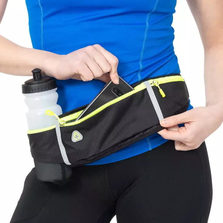 atom juoksuvyö juomapullotelineellä ja kännykkätaskulla - Juomapullot ja urheilukassit - 6410416076904 - 1