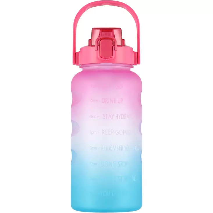 iso 2 litran juomapullo pinkki - Juomapullot ja urheilukassit - 6410416240084 - 1