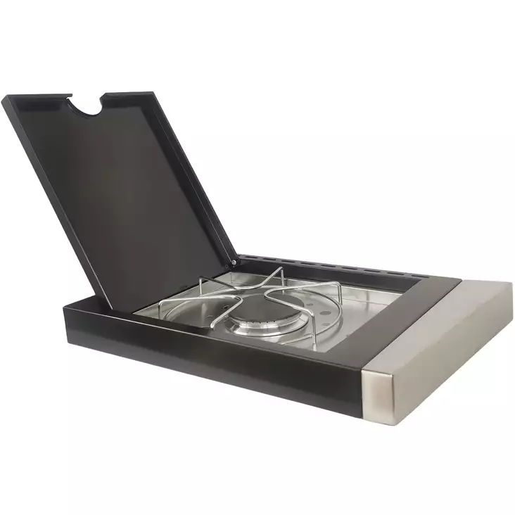 Kaasugrillin sivupöytä keittolevyllä - Grillin varaosat - 6438471347814 - 1