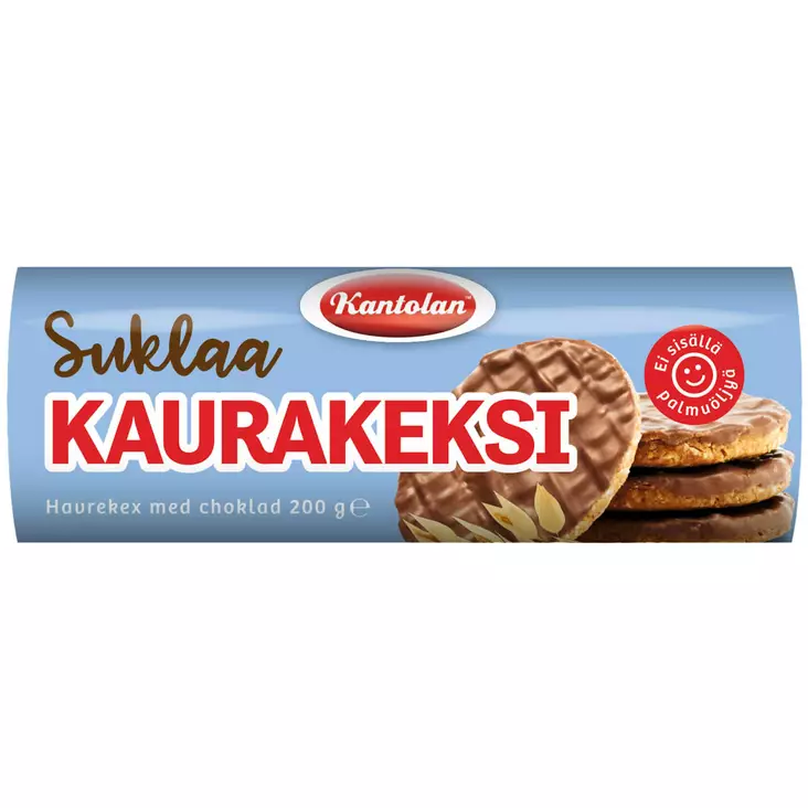 Kantolan kaurakeksi suklaa kaura - Keksit ja naposteltavat - 7310520004284 - 1