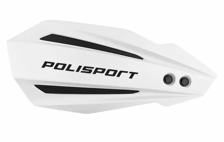 Käsisuoja MX Polisport Bullit White - Käsisuojat ohjaustankoihin MX ja enduro - 5604415126734 - 2