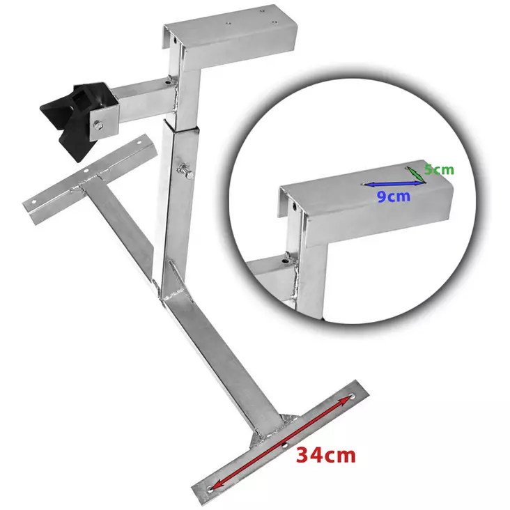keulatuki vinssitelineellä - Venetrailerin vinssit ja keulatuet - 6438168005874 - 3