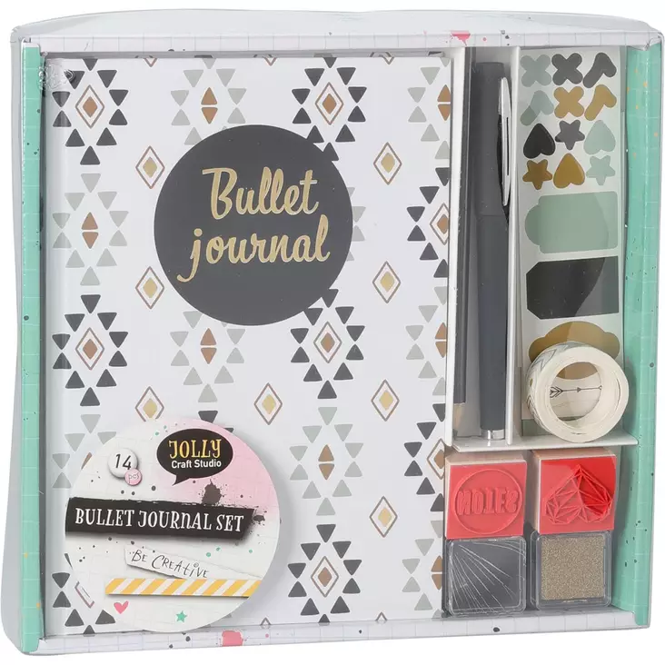 Bullet journal päiväkirja - Askartelutarvikkeet - 8720573085434 - 1