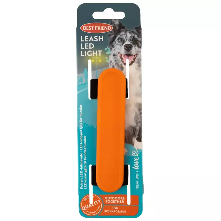 Ledvalo koiran talutushihnaan - Pannat, valjaat ja taluttimet - 5700551142444 - 1