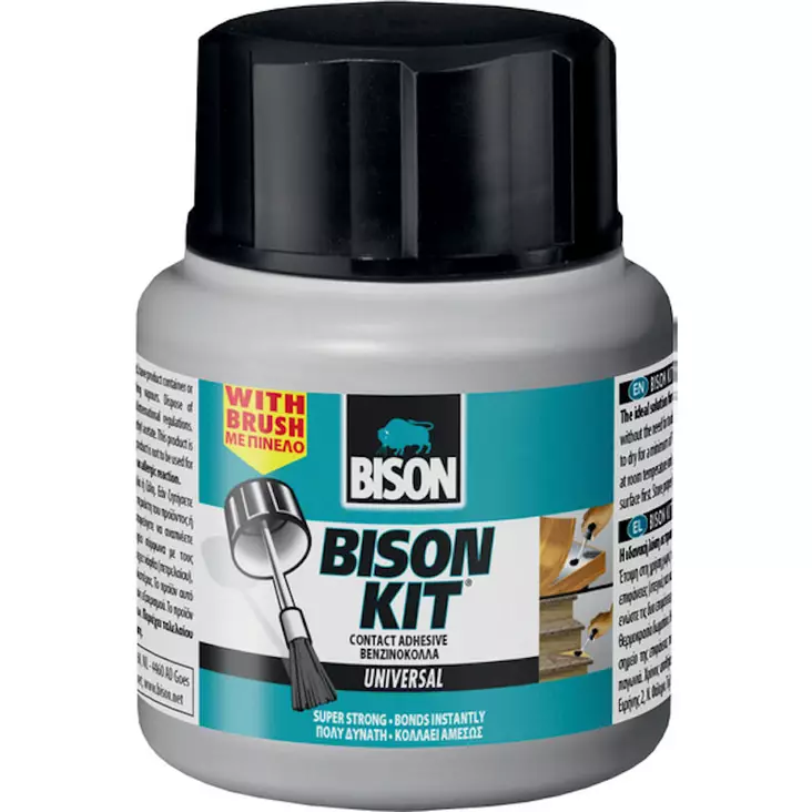 Kontaktiliima bison kit brush 125ml - Kontaktiliimat - 8710439228044 - 1
