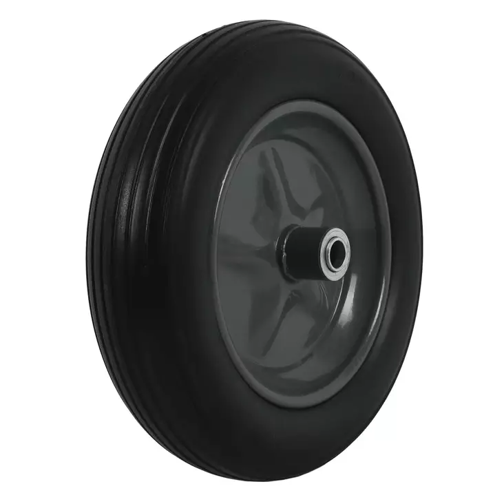 Kottikärryn pyörä puhkeamaton 4 - Umpikumipyörät - 6418536020104 - 1