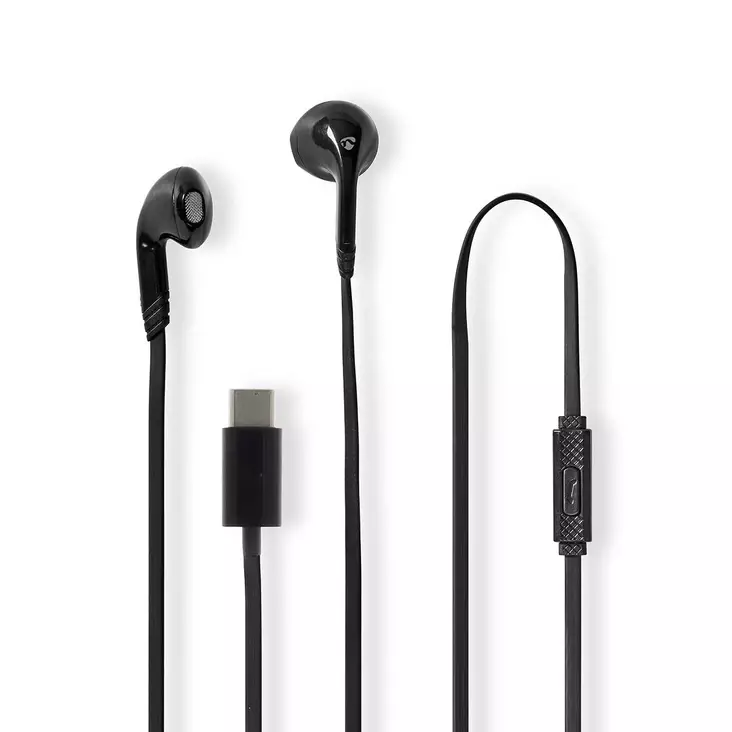 Langalliset nappikuulokkeet usb c - Kuulokkeet - 5412810466184 - 1