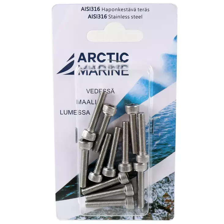 Kuusiokoloruuvit M5x25mm - RST-pultit ja RST-mutterit - 6430075570674 - 1