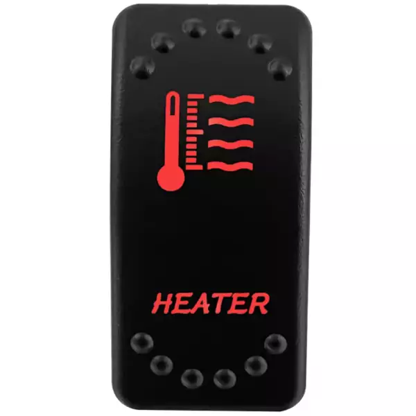 Kytkin rocker led 12 24v 5pin led on off heater - Auton katkaisimet - 6438471349924 - 1