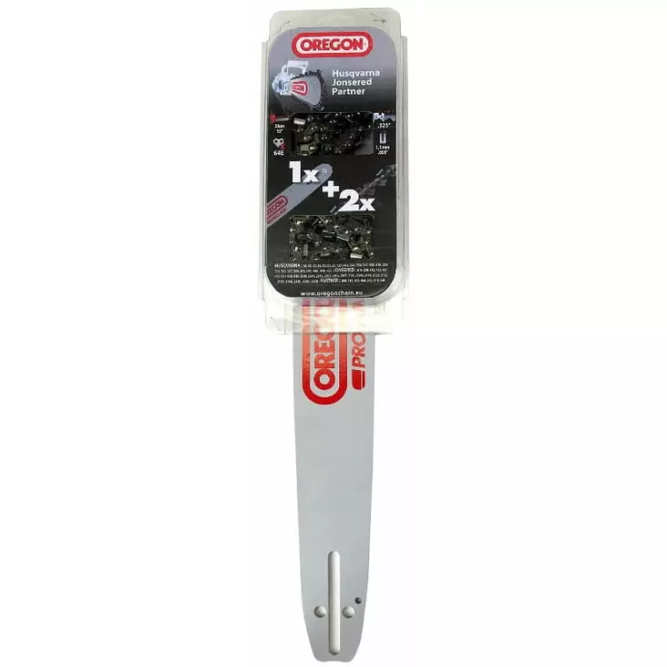 Moottorisahan laippa 45,7 cm ja kaksi ketjua e-lux - Moottorisahan laipat - 5400182954804 - 1