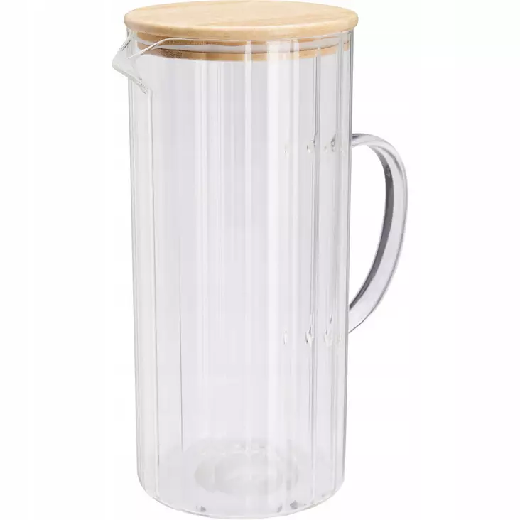 Lasikannu bambukannella 1,4 l - Lasikannut ja lasiastiat - 8721037539074 - 1