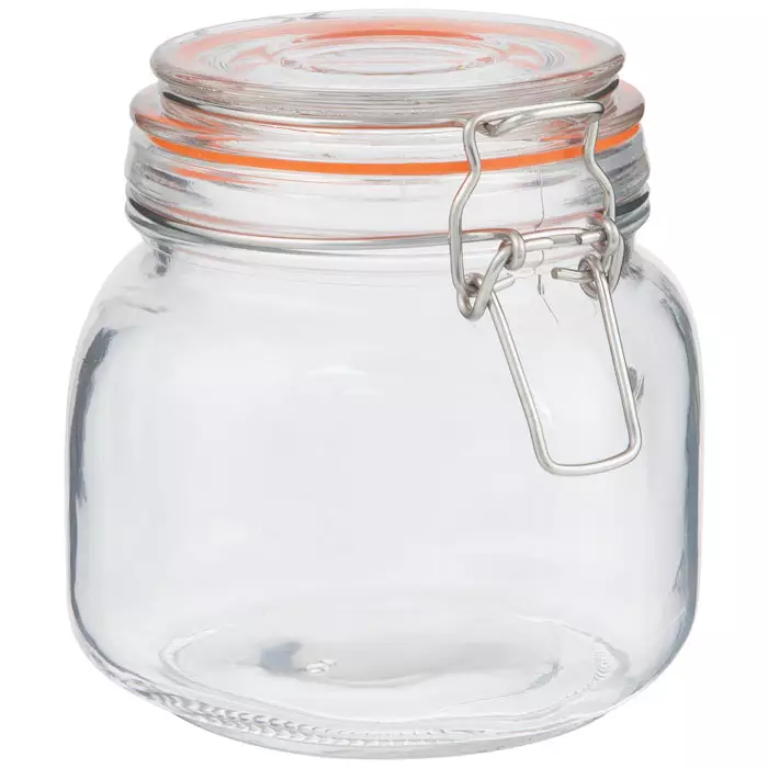 lasipurkki 500ml patenttikannella - Säilöntäastiat - 6438168097794 - 1